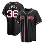 Boston Red Sox #36 Triston Casas Player Black AmberGomez Out Home Game Stitched Jerseys