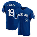 Kansas City Royals #19 Michael Massey Player Royal AmberGomez City Connect Limited Elite Home Game Stitched Jerseys