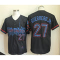 Toronto Blue Jays #27 Vladimir Guerrero Jr. Navy AmberGomez 2024 City Connect Limited Stitched Jersey