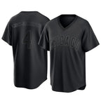 Chicago Cubs #4 Pete Crow-Armstrong Player Black AmberGomez T-shirt Home Game Stitched Jerseys