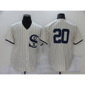Chicago White Sox #20 Danny Mendick 2021 Cream AmberGomez Field of Dreams Cool Base Stitched Jersey
