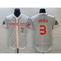Houston Astros #3 Jeremy Pena Number White AmberGomez 2023 City Connect Flex Base Stitched Jersey 2