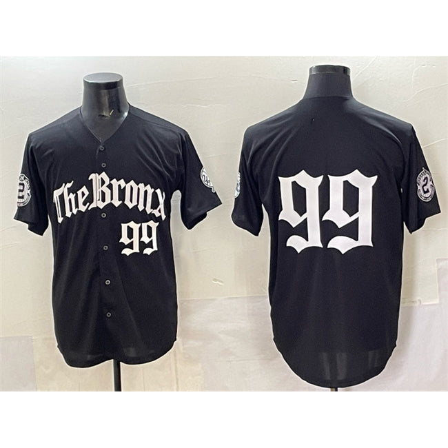 New York Yankees #99 Aaron Judge Black AmberGomez 'Gothic Legacy Edition' Vapor Premier Limited Stitched Jersey