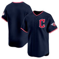 Cleveland Guardians Blank Navy AmberGomez 2025 Alternate Limited Stitched Jersey