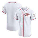 Cincinnati Reds White AmberGomez Home Elite Jersey