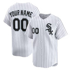 Custom Chicago White Sox White AmberGomez Home Limited Jersey