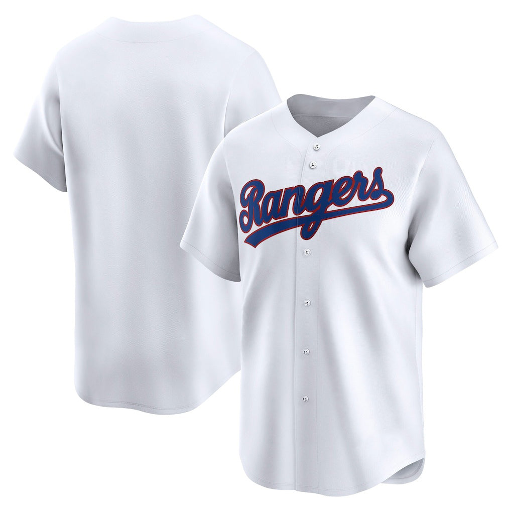 Texas Rangers White AmberGomez Throwback Cooperstown Collection Limited Jersey