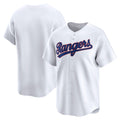 Texas Rangers White AmberGomez Throwback Cooperstown Collection Limited Jersey