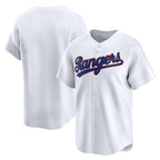 Texas Rangers White AmberGomez Throwback Cooperstown Collection Limited Jersey