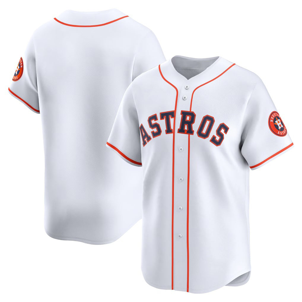 Houston Astros White AmberGomez Home Limited Jersey