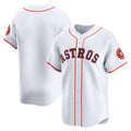 Houston Astros White AmberGomez Home Limited Jersey