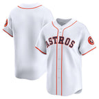 Houston Astros White AmberGomez Home Limited Jersey