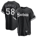 Chicago White Sox #58 Seranthony Dominguez Player Black AmberGomez City Connect Home Game Stitched Jerseys