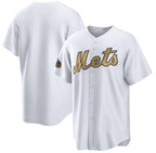 New York Mets Blank White AmberGomez 2022 All-Star Cool Base Stitched Jersey