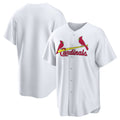 St. Louis Cardinals White AmberGomez Home Replica Team Jersey