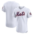 New York Mets White AmberGomez Home Elite Jersey