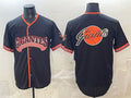 San Francisco Giants Team Big Logo Black AmberGomez 2026 Alternate Stadium Stitched Jersey