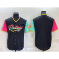 San Diego Padres Blank Black AmberGomez 2022 City Connect Cool Base Stitched Jersey