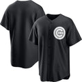 Chicago Cubs Blank Black AmberGomez Lights Out Limited Stitched Jersey