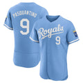 Kansas City Royals #9 Vinnie Pasquantino Player Light Blue AmberGomez Alt Limited Elite Home Stitched Jerseys