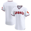 Los Angeles Angels Blank Player White AmberGomez T-shirt Home Limited Elite Stitched Jerseys