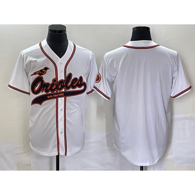 Baltimore Orioles White AmberGomez Cool Base Stitched Jersey