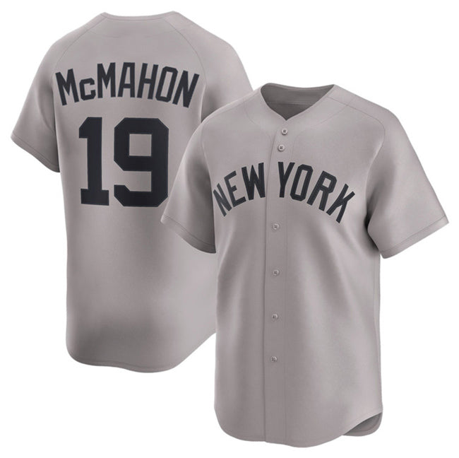 New York Yankees #19 Ryan McMahon Grey AmberGomez 2025 Limited Stitched Jersey