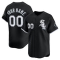 Custom Chicago White Sox Black AmberGomez Alternate Limited Jersey