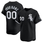 Custom Chicago White Sox Black AmberGomez Alternate Limited Jersey