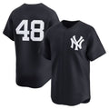New York Yankees #48 Paul Goldschmidt Navy AmberGomez Alternate 2 Limited Jersey