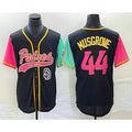 San Diego Padres #44 Joe Musgrove Black AmberGomez NEW 2023 City Connect Cool Base Stitched Jersey 2