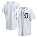 Detroit Tigers White AmberGomez Home Replica Team Jersey