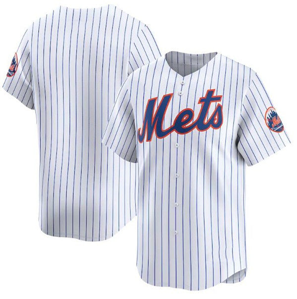 New York Mets Blank 2024 White AmberGomez Home Limited Stitched Jersey