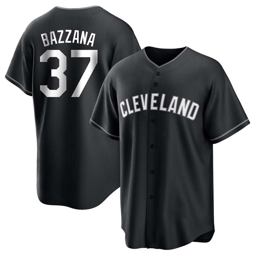 Cleveland Guardians #37 Travis Bazzana Player Black AmberGomez Home Game Stitched Jerseys