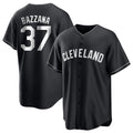 Cleveland Guardians #37 Travis Bazzana Player Black AmberGomez Home Game Stitched Jerseys