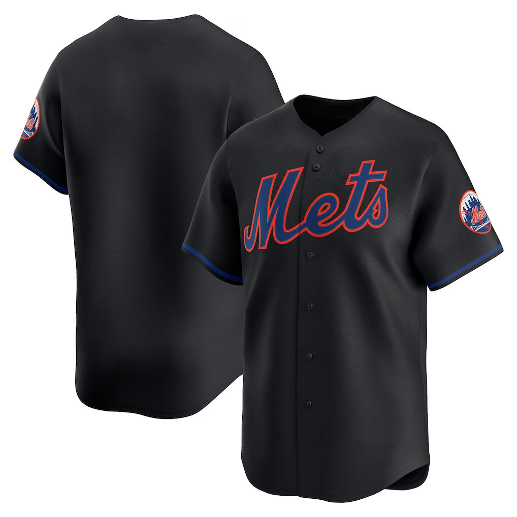 New York Mets Black AmberGomez Alternate Limited Jersey