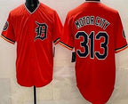 Detroit Tigers #313 Motor City Orange AmberGomez Limited Jersey
