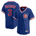 Chicago Cubs #3 Alex Bregman Player Royal AmberGomez T-shirt Cooperstown Collection Limited Stitched Jerseys