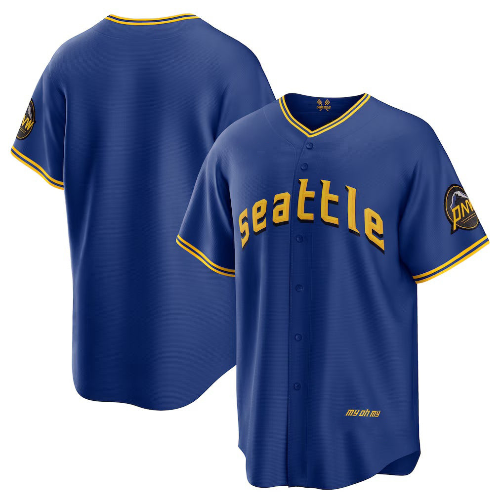 Seattle Mariners Royal AmberGomez City Connect Replica Jersey