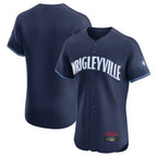 Chicago Cubs Navy AmberGomez City Connect Limited Elite Home Game Blank Player Stitched Jerseys