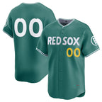 Custom Boston Red Sox ACTIVE PLAYER Green AmberGomez 2025 City Connect Limited Stitched Jersey