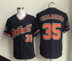 Detroit Tigers #35 Justin Verlander Black AmberGomez 2026 Cool Base Stitched Jersey