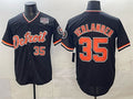Detroit Tigers #35 Justin Verlander Navy AmberGomez 2026 Alternate USA 250' Patch Vapor Premier Limited Stitched Jersey