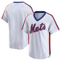 New York Mets White AmberGomez Throwback Cooperstown Collection Limited Jersey