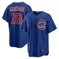 Chicago Cubs #18 Shota Imanaga Player Royal AmberGomez Home Game Stitched Jerseys