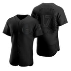 Chicago Cubs #17 Kris Bryant Black AmberGomez Flexbase Fashion Jersey