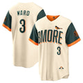 Baltimore Orioles #3 Taylor Ward Natural AmberGomez 2026 City Connect Stadium Jersey