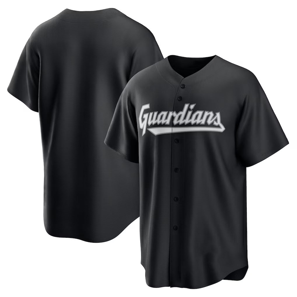 Cleveland Guardians Black AmberGomez Replica Jersey