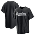 Cleveland Guardians Black AmberGomez Replica Jersey
