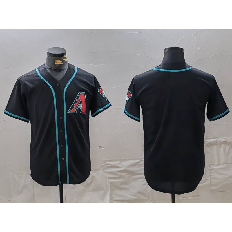 Arizona Diamondbacks Blank Black AmberGomez Cool Base Limited Stitched Jersey